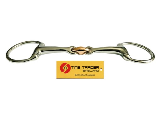 Eggbutt snaffle stainless - eggbutt,
