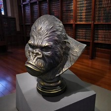 Unique Gorilla Head Bust Very