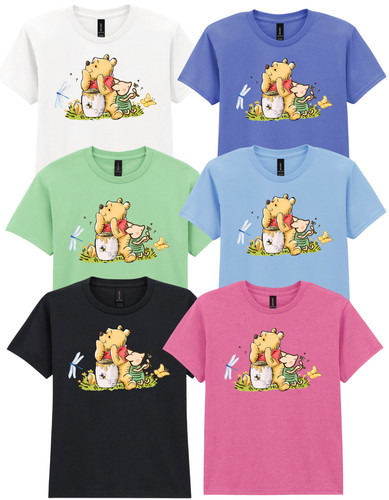 Pooh piglet printed - pooh, &