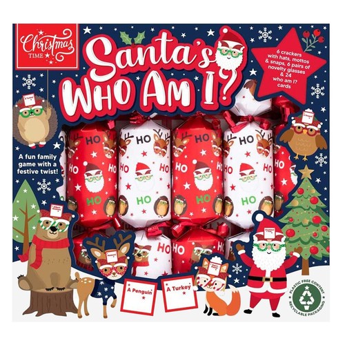 Christmas crackers pack 22cm - 6,