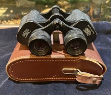 Vintage Carl Zeiss Jena Jenoptem 8x30W Binoculars With Case