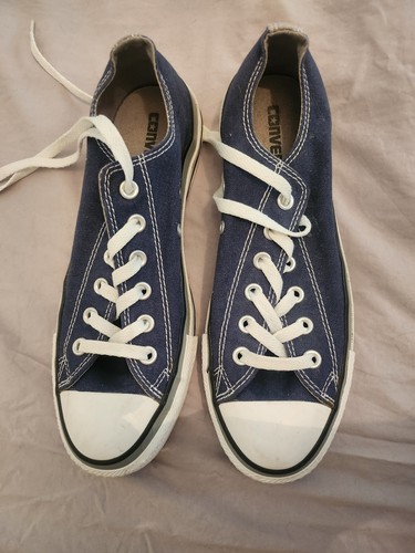 Blue converse size sneakers - size,