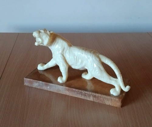 Antique desktop white resin - antique,