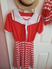 1920'S BATHER COSTUME VICTORIAN BATHING SUIT FANCY DRESS COSTUME SWIMSUIT 1920S