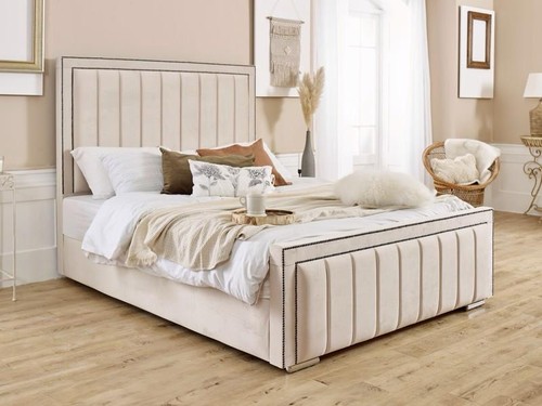 Bed frame and mattress all - bed,