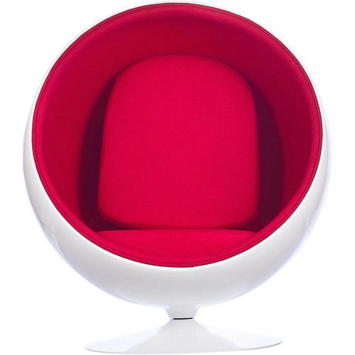 Retro ball chair with cashmere - chair,