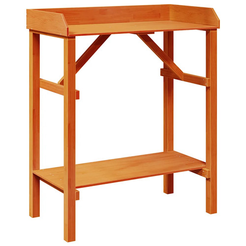 Potting table with - with, shelf