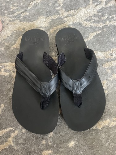 New hollister black flip - new-,
