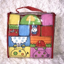 Galt Soft Blocks - Fun Design Baby Sensory Toys - Foam Filled