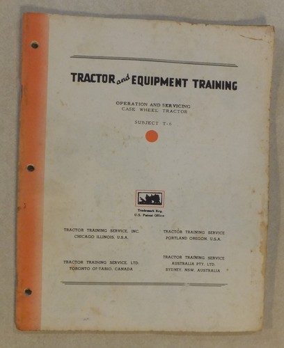 Tractor equipment training - tractor,