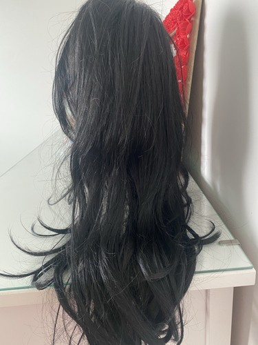 Black layered long - black,