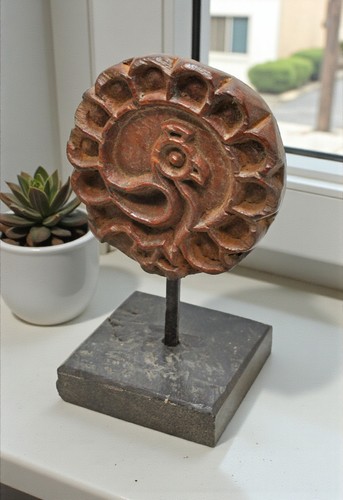 Antique wooden bird carving - bird,