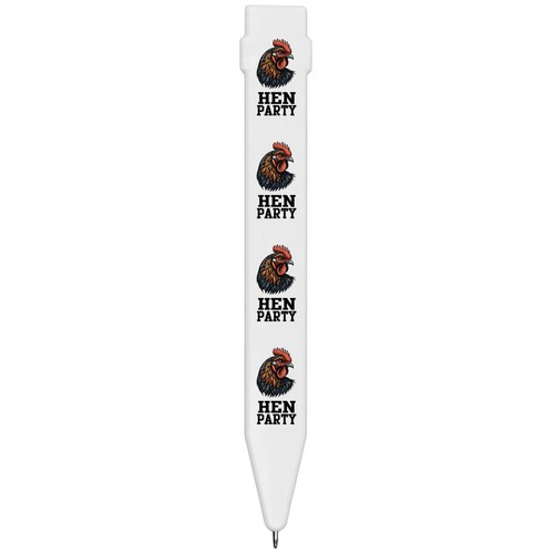 Hen party flat magnetic pen - party',