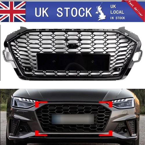 Gloss black style - rs, honeycomb