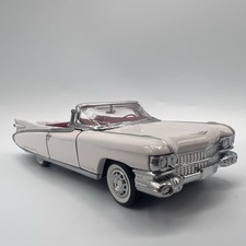 *FRANKLIN MINT 1959 CADILLAC ELDORADO BIARRITZ WHITE 1:43 MODEL TOY CAR SUPERB*