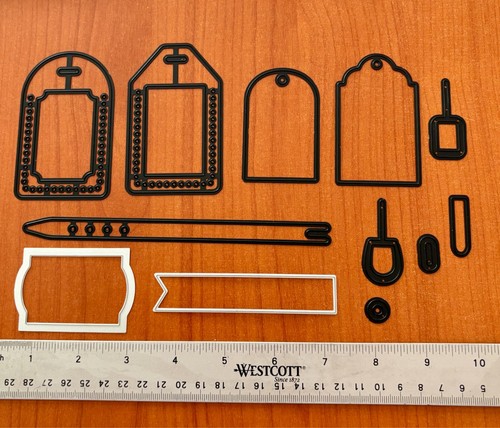 Xcut tag dies banner die - dies,