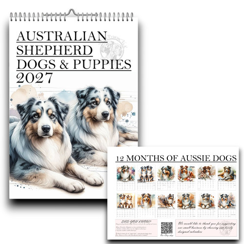 Australian shepherd calendar - australian,