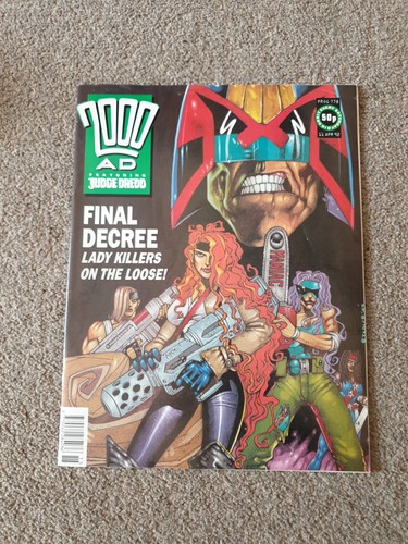 2000ad prog 778 - 778, dredd