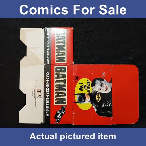 Topps bubble gum cards batman - topps,