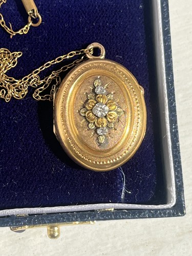 Antique french gold front - french, 9