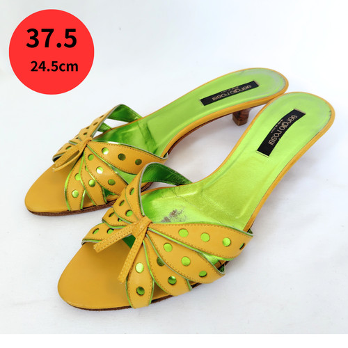 Sergio rossi mustard yellow - mustard,