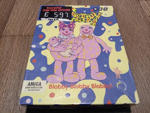 Blobby amiga game by - mr,