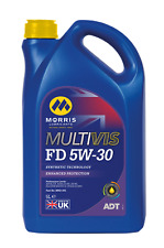 Morris 5w30 Fully Synthetic Engine Oil - 5L SL/CF ACEA A5/B5 Ford WSS-M2C913-D