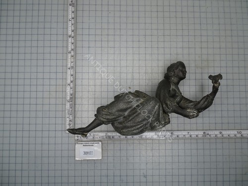 Big antique spelter - antique, women