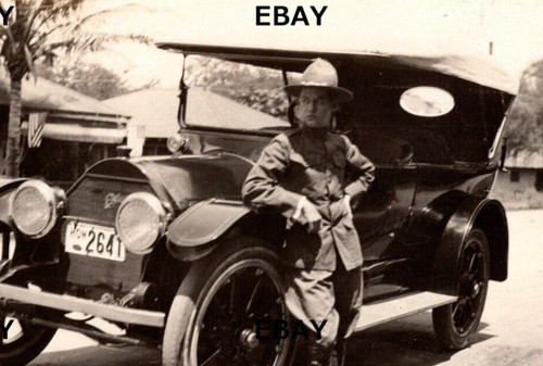 Vtg photo soldier antique - photo, us