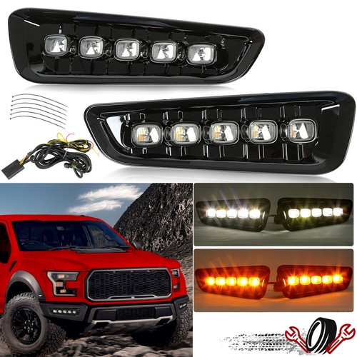 Front bumper turn signal fog - signal,