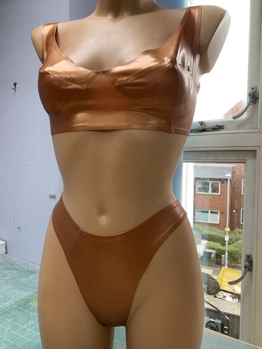 Latex rubber fetish wear - rubber,
