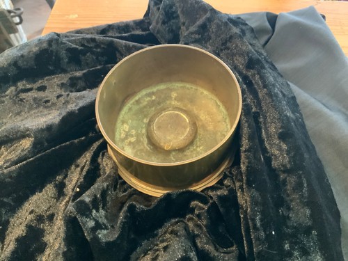 Cut down trench art - trench, shell