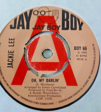 Jackie Lee   -   Oh My Darlin
