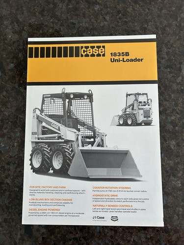 Case 1835b skidsteer - 1835b, loader