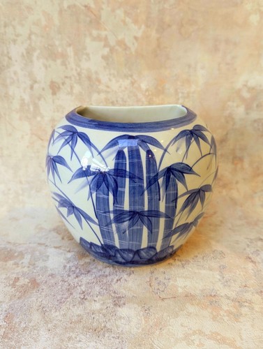 Vintage blue white ceramic - vintage,