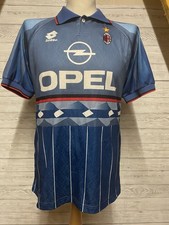 Lotto AC Milan 1995/96 Fourth Football Shirt Jersey - Small- Lotto Remake
