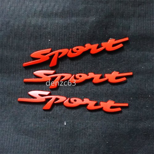Sport matte red metal - matte,