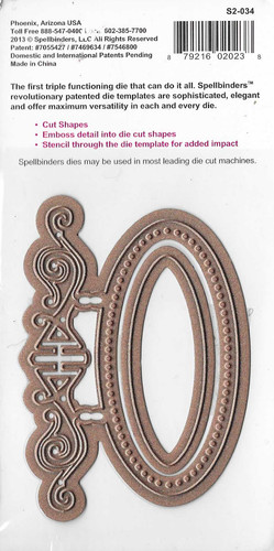 Spellbinders ornamental tags - spellbinders,