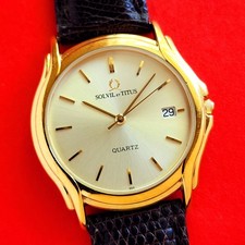 Solvil Et Titus Watch Gold