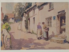 Antique Original watercolour