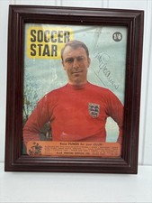 Soccer Star Magazine May 3rd 1968 Signed By Jimmy Greaves For a Charity Auction