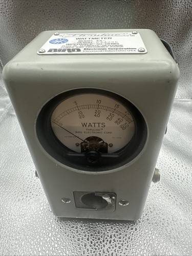 Bird thruline wattmeter - bird,