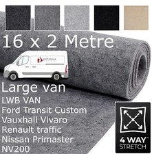 CAMPER VAN LINING CARPET FOR LWB VAN VW TRANSPORTER FORD TRANSIT CUSTOM VIVARO