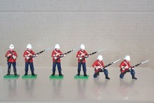TROPHY MINIATURES ZS43 ZULU WAR RELOAD SET 24th FOOT STANDING LOADING oi