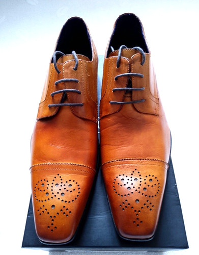 Men gucinari tan leather - men's,
