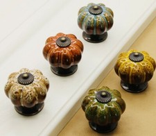 Ceramic Door Knobs. Vintage