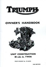 Triumph Owners Handbook