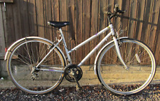 British Eagle Richmond Ladies Hybrid Commuter Bike Bicycle Silver 10 Speed Gears