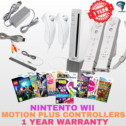 Nintendo wii console kit - console,