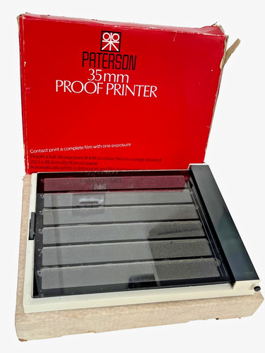 Paterson 35mm proof printer - paterson,